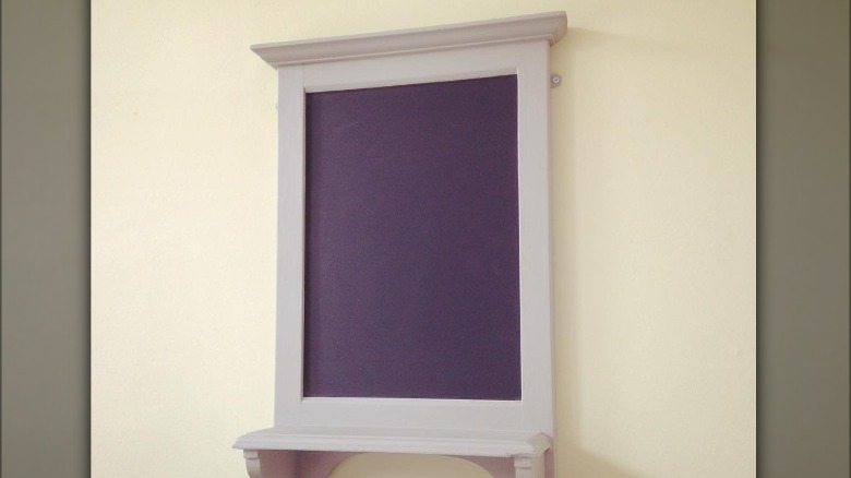 Picture frame chalkboard