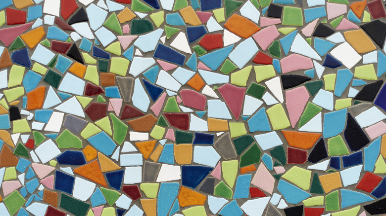 colorful mosaic art