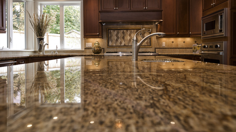 granite kitchen countertops 