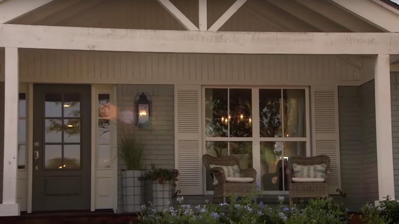 chairs on front porch