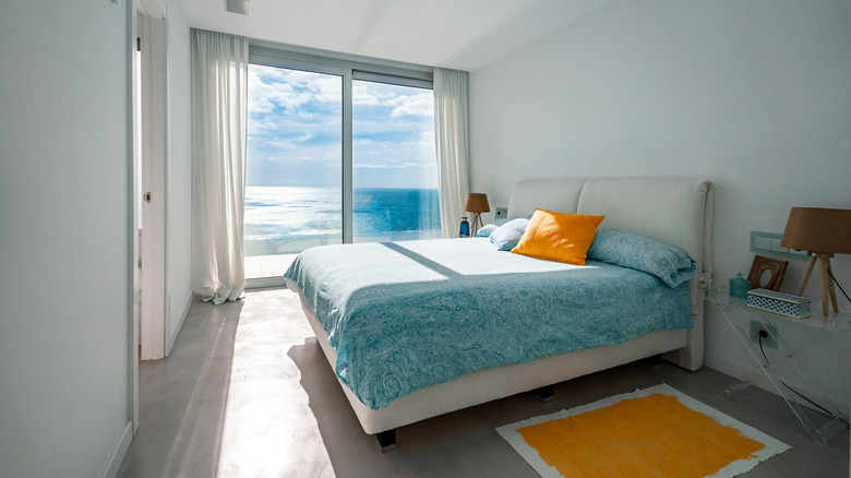 Bedroom in beach house