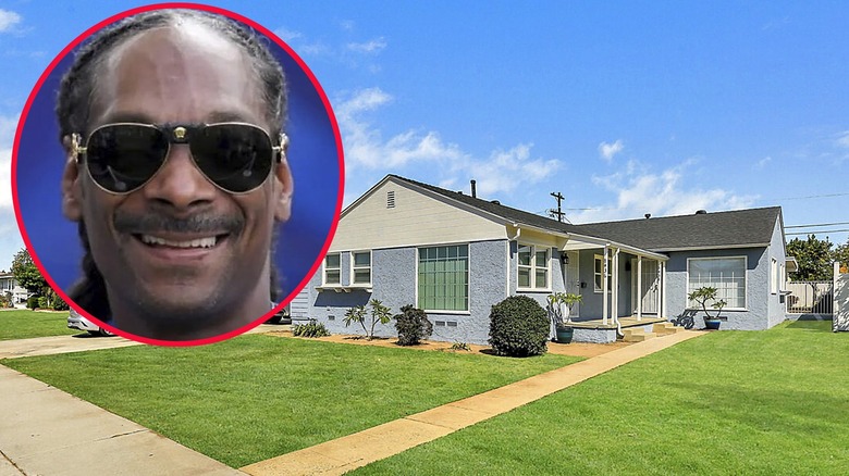 Snoop Dogg and his newly purchased home