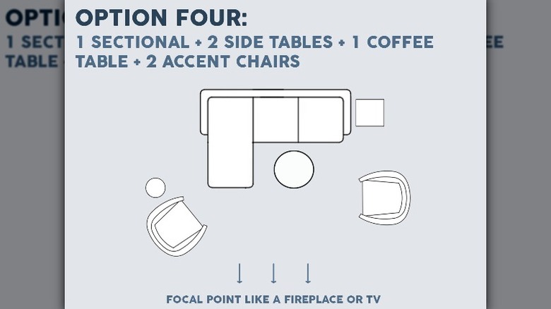 Living room layout 4