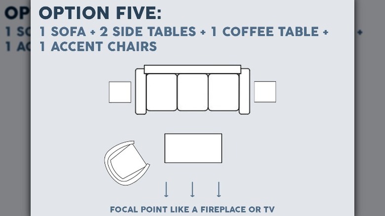 Living room layout 5