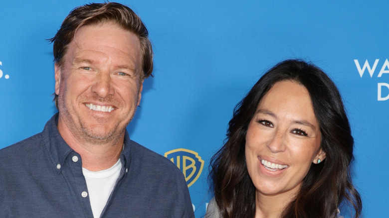 Chip and Joanna Gaines smiling