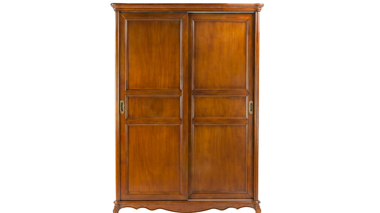 wood armoire furniture