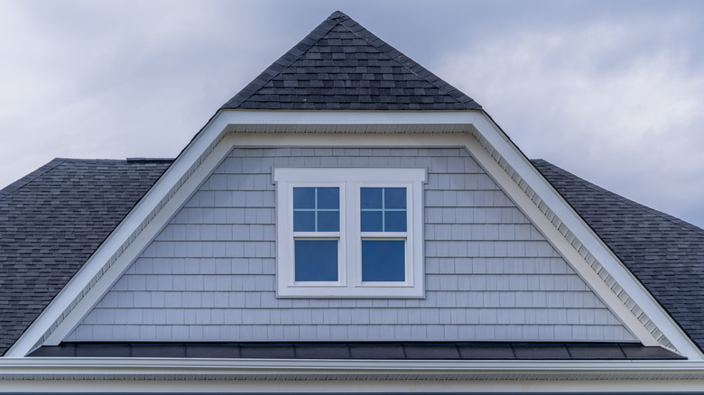 clipped gable roof