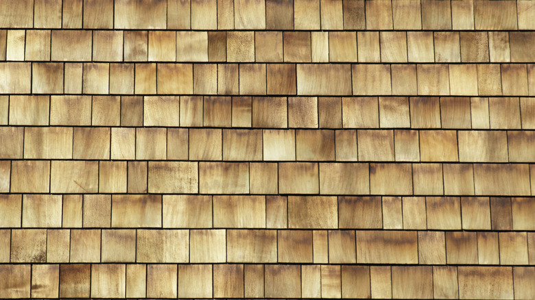 wood shingles