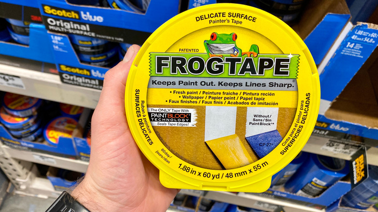 green frog tape