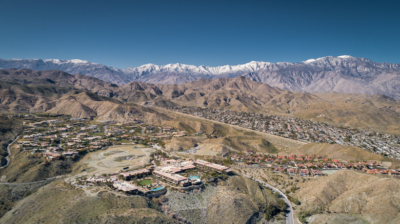 Aerial view of Rancho Mirage