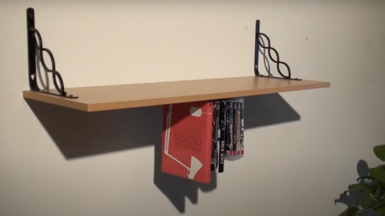 upside down bookshelf 