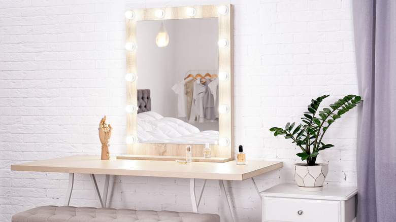 DIY A Showstopping, Affordable Vanity Mirror With TikTok's Easy IKEA Hack