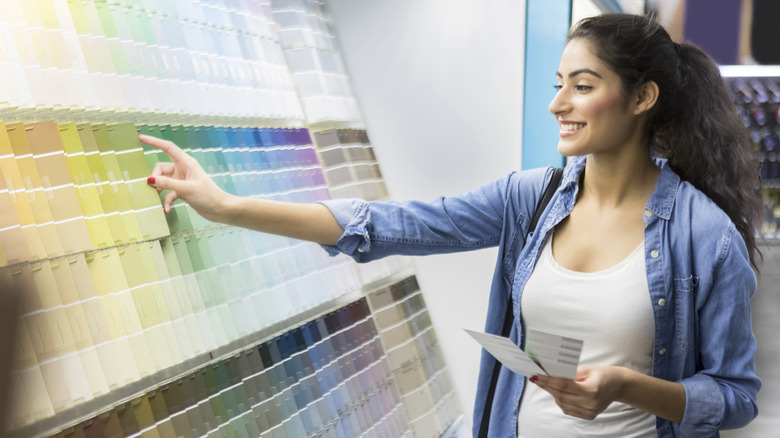 shopping for interior paint colors