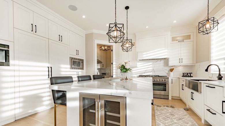 modern kitchen interior