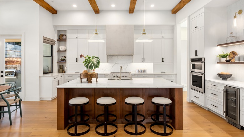 modern kitchen interior