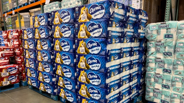 Bulk toilet paper