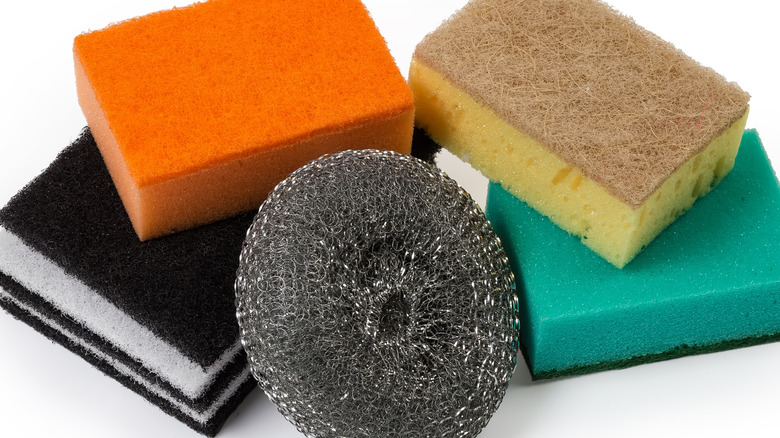 harsh sponges, scouring sponges