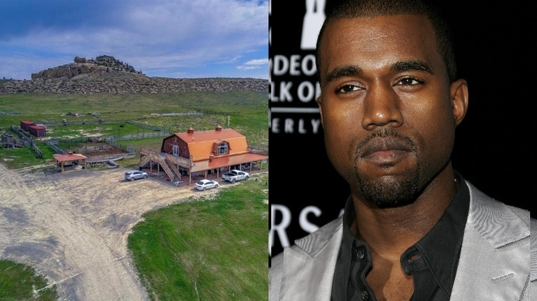 Kanye West's Wyoming compound