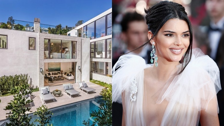 Kendall Jenner's house in the Hollywood Hills