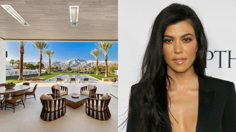 Kourtney Kardashian's Palm Springs house