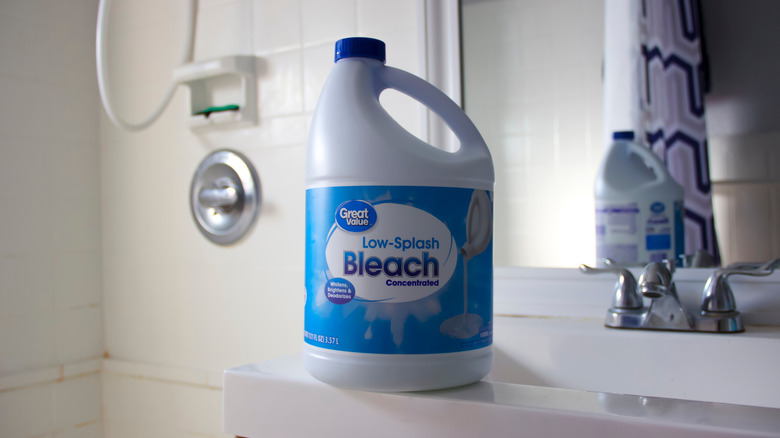 bleach bottle