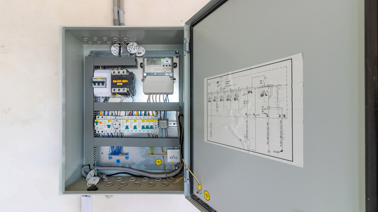 Electrical access panel