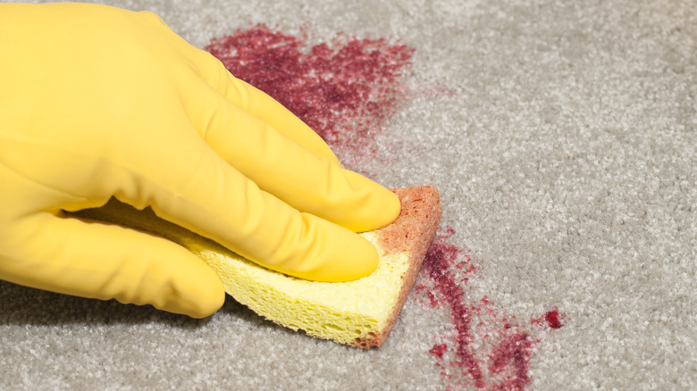 Easily Remove Blood Stains From Carpet With This Medicine Cabinet