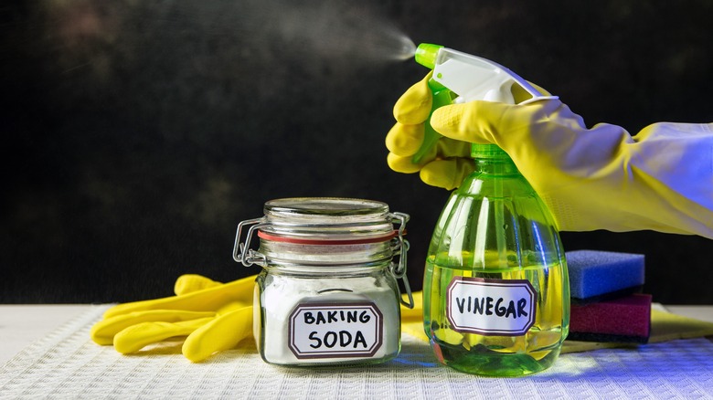 Baking soda and vinegar