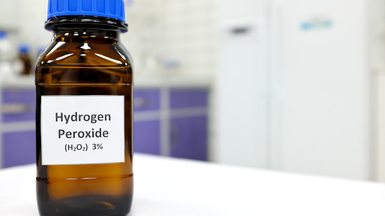 Hydrogen peroxide bottle