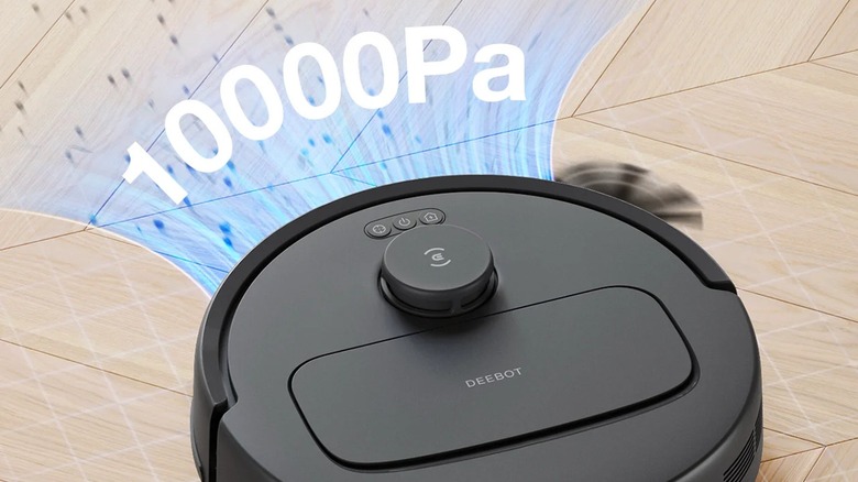 Robot vacuum with 10,000Pa power