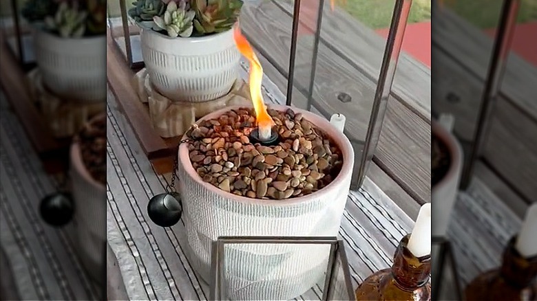 Mosquito table torch final result