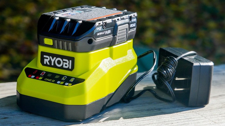 Ryobi battery and charger