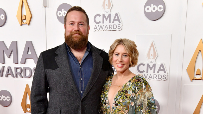 Erin and Ben Napier on red carpet