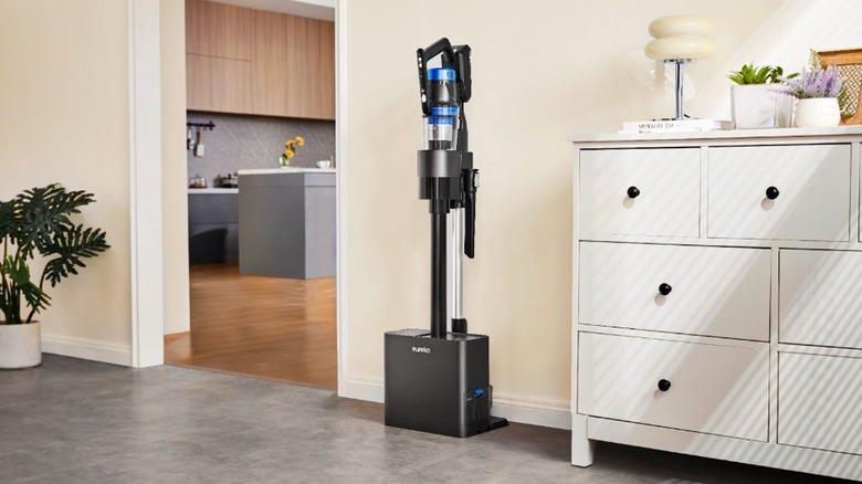 eureka vacuum cleaner in docking station