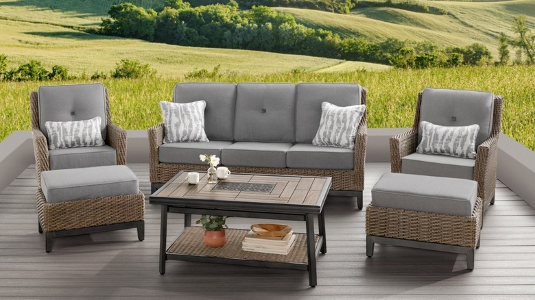 Agio Portland 6-piece Outdoor Patio Seating Set