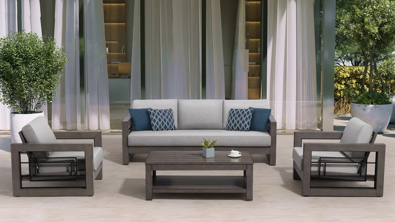 Austin II 4-piece Outdoor Patio Seating Set