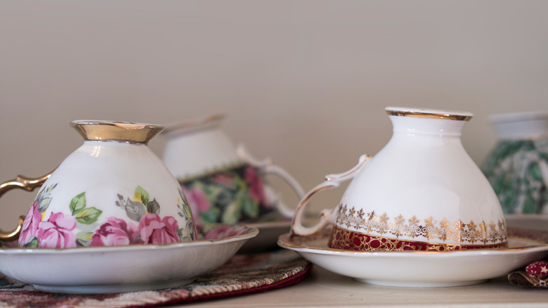 fine china cups and saucers