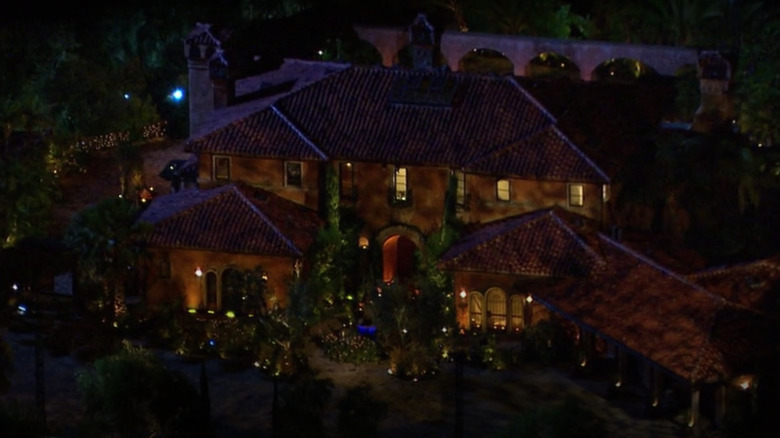 The Bachelor Mansion at night