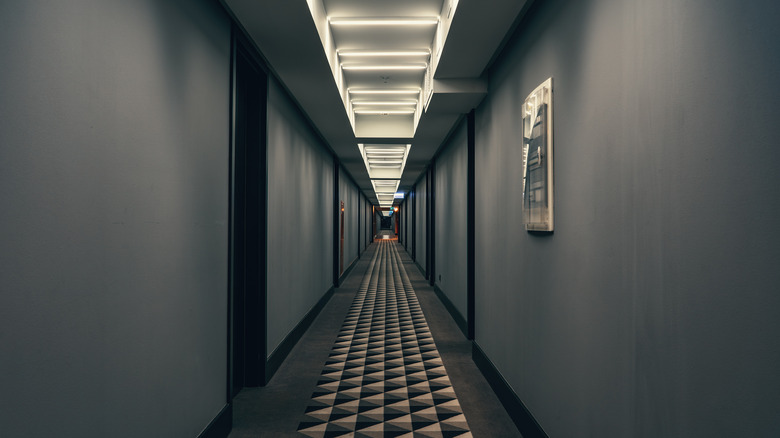 A long hallway 