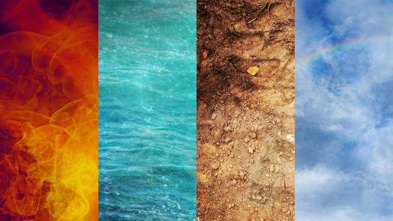 four elements graphic