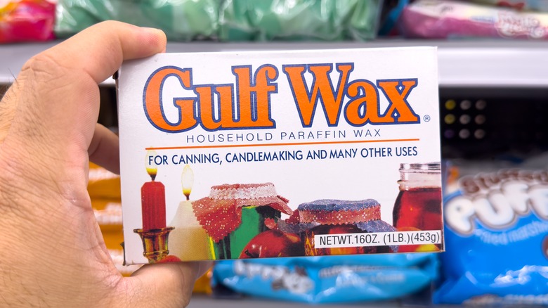 buying pack of canning wax