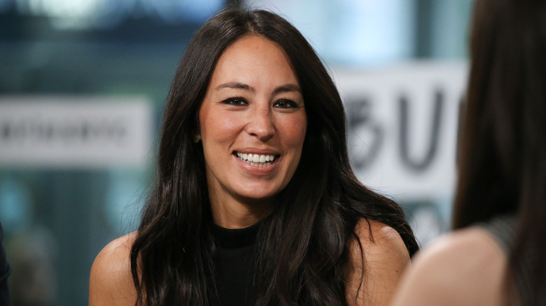 Joanna Gaines smiles at the camera