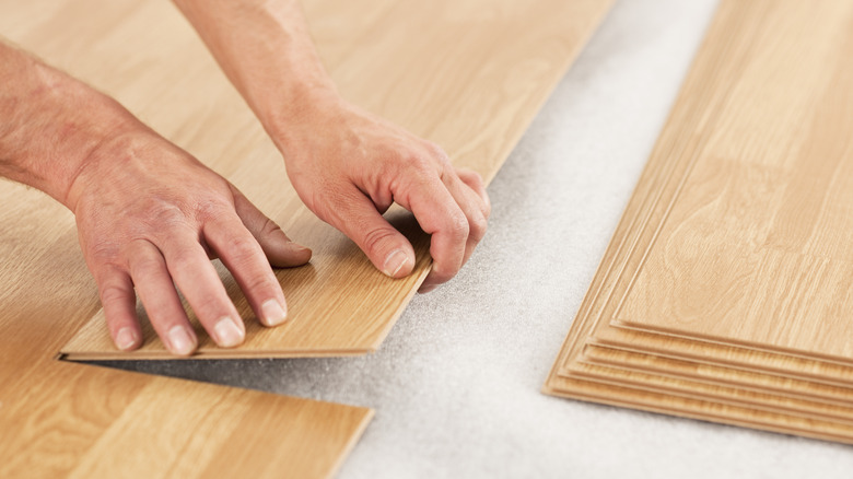 installing laminate flooring