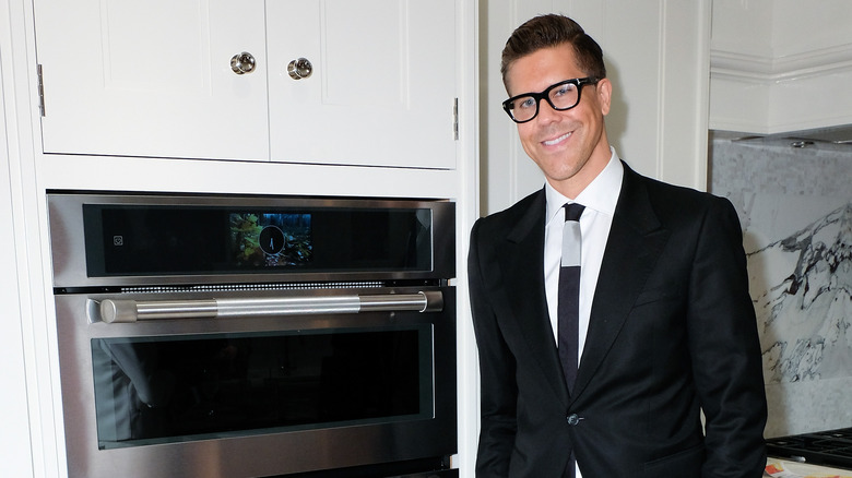 Fredrik Eklund in a kitchen