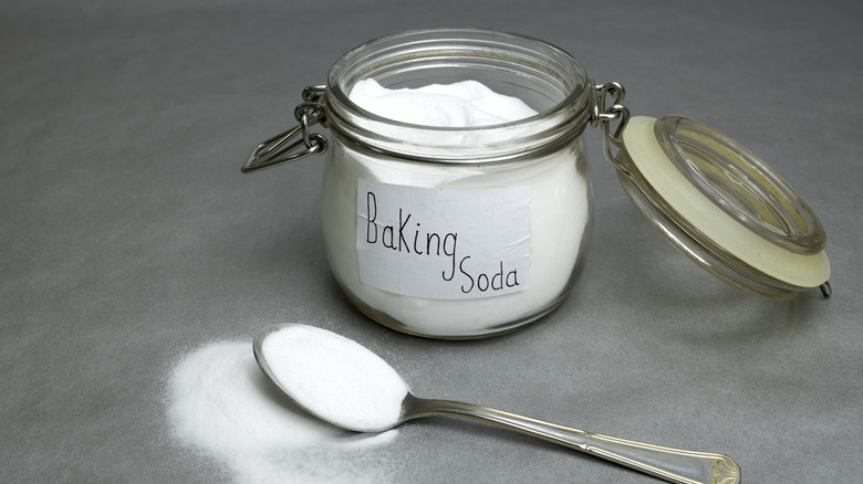 Large jar of baking soda 