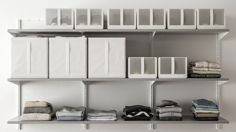 IKEA BOAXEL shelves