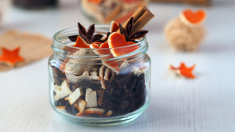 jar of potpourri