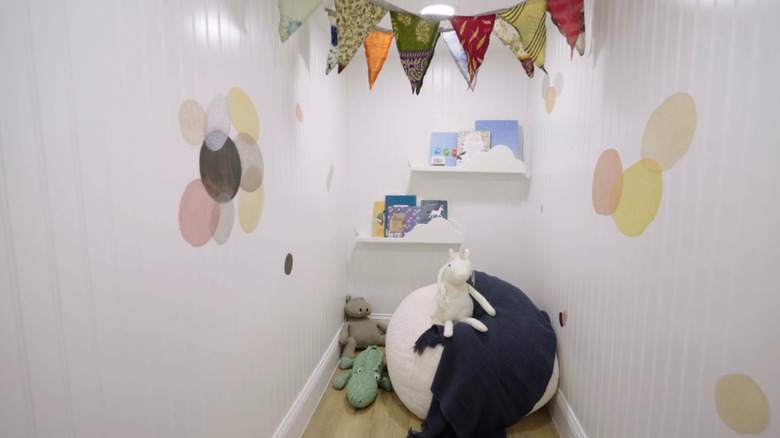 A kids play space nook on No Demo Reno