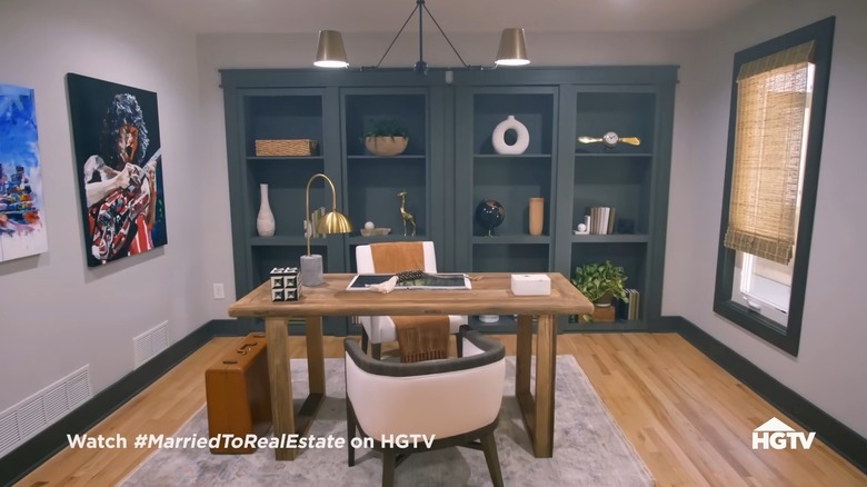 Bookcase closet doors on Married to Real Estate