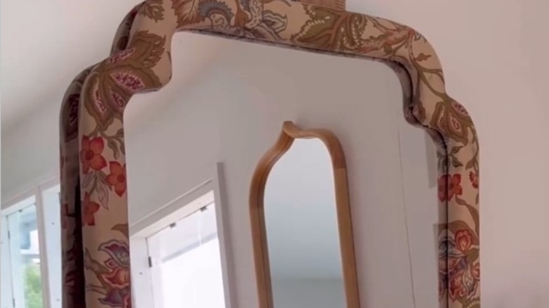 Fabric mirror